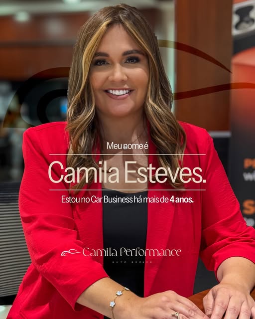 Arte Meu nome é Camila Esteves, estou no Car Business há mais de 4 anos